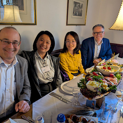 Participants with Florian Kühbeck and Michael Topf